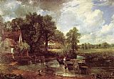 John Constable Famous Paintings - The Hay Wain